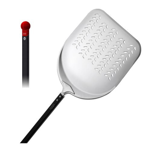 Piazza Pizza Peel 40cm - 164cm Rectangular Perforated Aluminium - Hospitality Connect