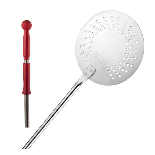Piazza Pizza Turner 18cm - 168cm Perforated Stainless Steel - Hospitality Connect