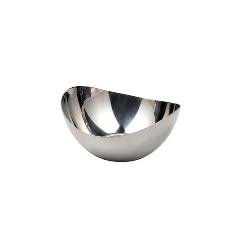 CHEF INOX SERVE OVAL SERVING BOWL S/S 155x145x80mm