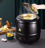KitchenKnock Electric Soup Kettle - Black - 13L 069067