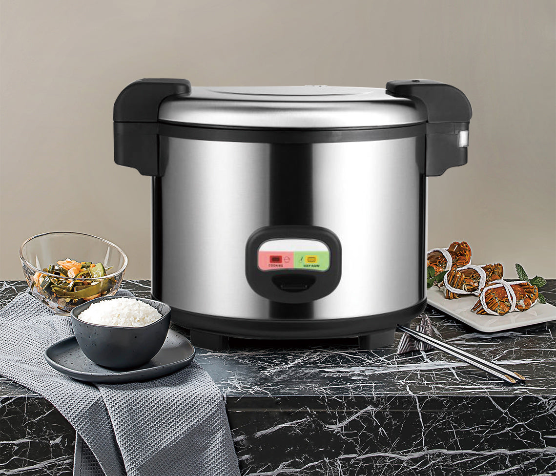 KitchenKnock Electric Rice Cooker - 6L - 1950W 402289