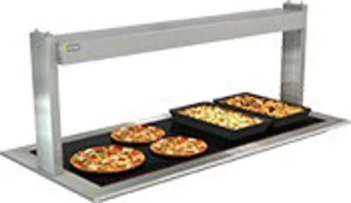 Cossiga Ceramic Hotplate Gantry with Square assisted Service with Rear Doors 1825mm LSCM5-FS - Hospitality Connect