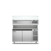 Coldline Pizza Preparation Counters - 2 Door Without Top TZS13/1M. - Hospitality Connect