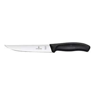 Victorinox Carving Knife, Straight Edge 15cm - Black - Hospitality Connect