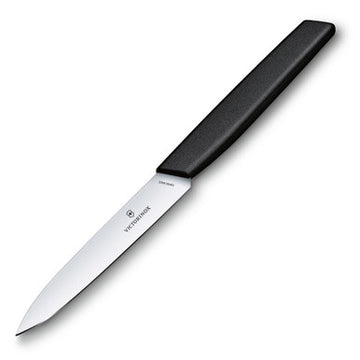 Victorinox Paring Knife, Straight Edge 10cm - Black - Hospitality Connect