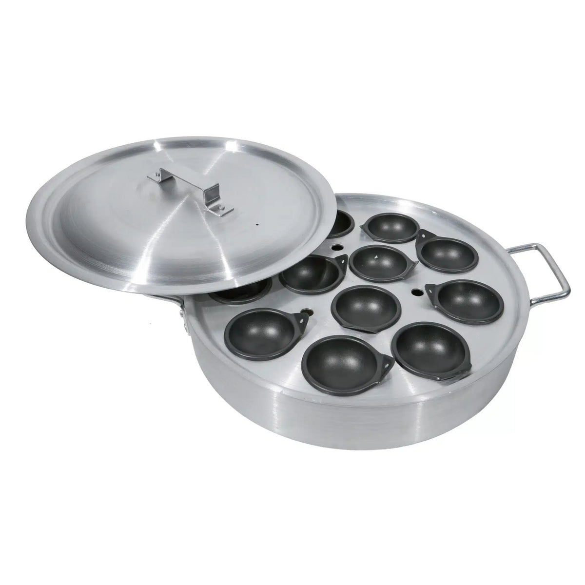 KH ROYAL EGG POACHER INDUCTION 12 CUP (NON STICK)
