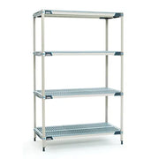 Metro Max Q 21 x 42 - 4 Mat Style Shelves, 4 Posts MAXQ.4T74.2142 - Hospitality Connect