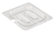 CAMBRO GN 1/6 Cover W/Handle Notch - Clear Box of 6 - Hospitality Connect