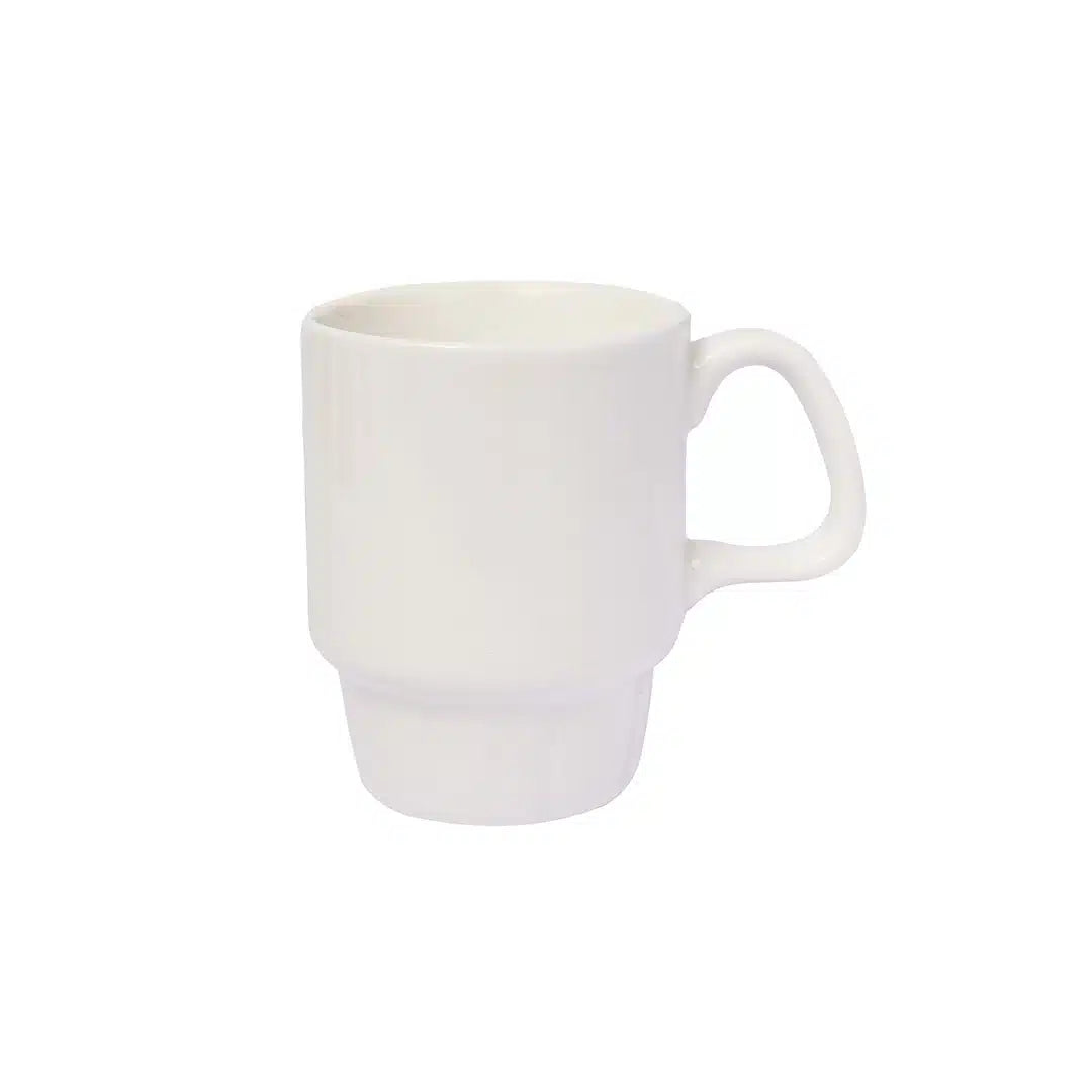 KH DURAWARE STACKABLE COFFEE MUG 230ML 7.3 X 9.5CM H