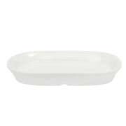 KH DURAWARE TOWEL PICKLE DISH 15.2 L X 8.8 W X 2CM H