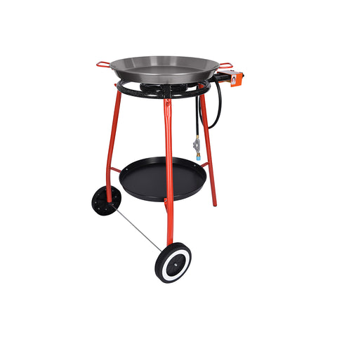 GARCIMA PAELLA SET STAND W/TRAY ' ANDREU' 450mm PAN/GAS/BURN - Hospitality Connect