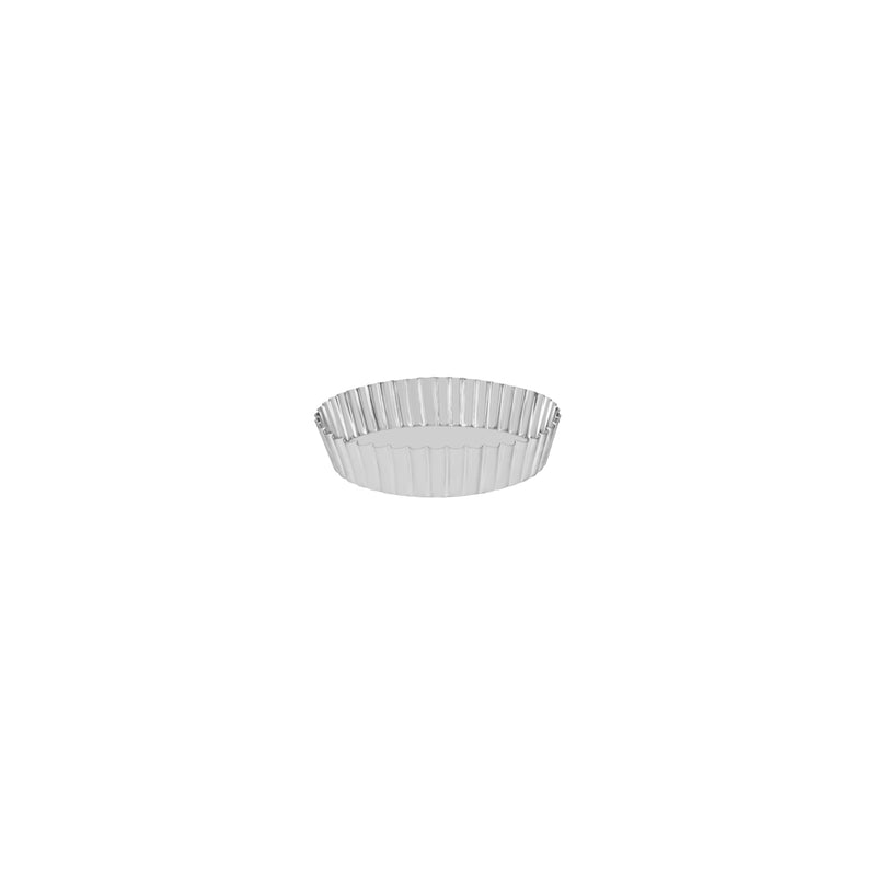 CAKE PAN-ROUND FLUTED 200x45mm LOOSE BASE