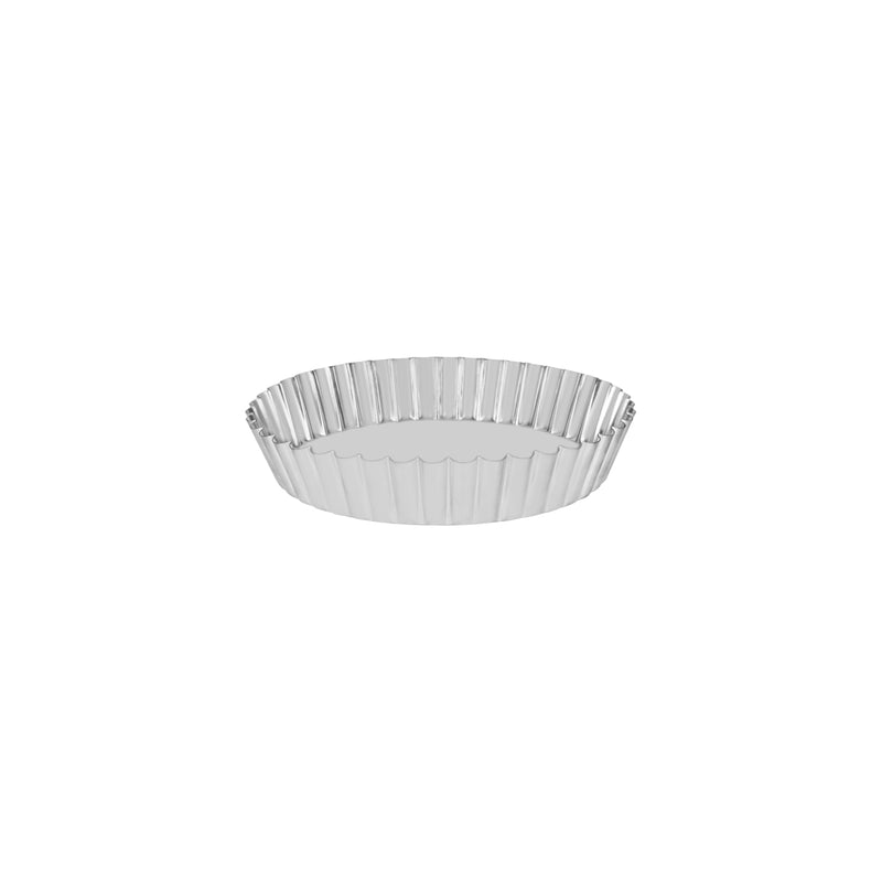 CAKE PAN-ROUND FLUTED 280x50mm LOOSE BASE