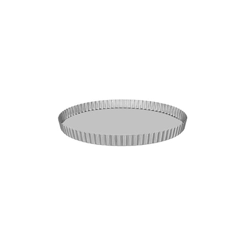 QUICHE PAN-ROUND FLUTED 320x25mm LOOSE BASE