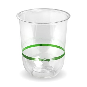 BIOPAK 250ml Clear Tumbler BioCup 1000 Units