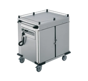 Rieber NORM-II-0 - 2 x Heated Cabinets Mobile Food Transport Trolley - Hospitality Connect
