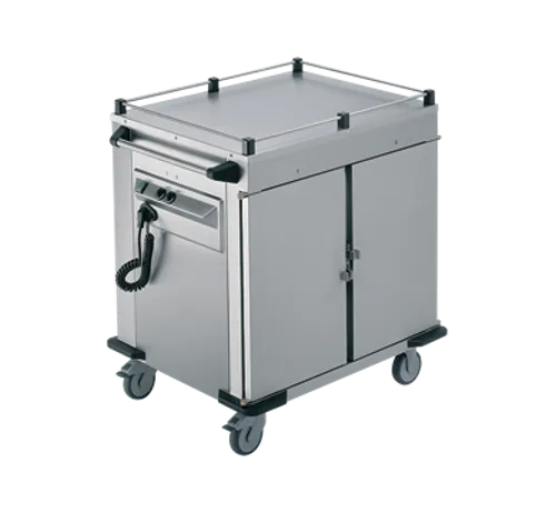 Rieber NORM-II-0 - 2 x Heated Cabinets Mobile Food Transport Trolley - Hospitality Connect
