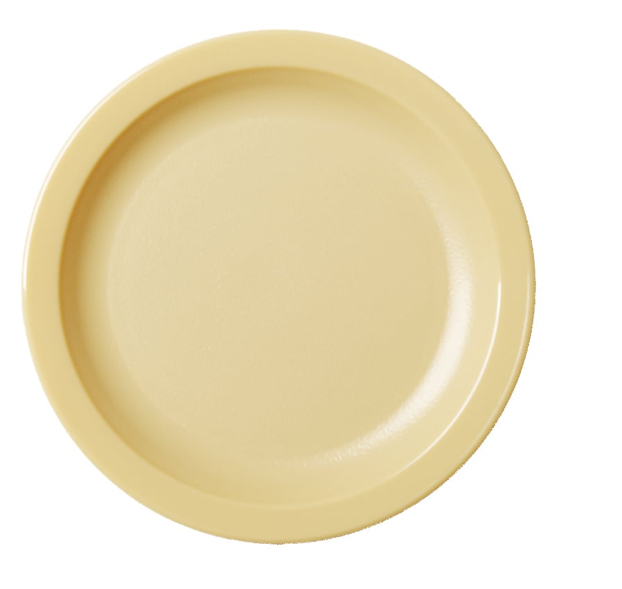 CAMBRO Camwear Plate 16.5cm Narrow Rim Beige Box of 6 - Hospitality Connect