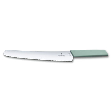 VICTORINOX Bread & Pastry Knife, Wavy Edge 26cm - Aqua - Hospitality Connect