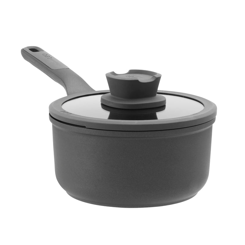 BergHOFF Covered Saucepan 18cm Black - Hospitality Connect