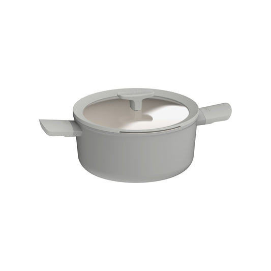 BergHOFF Covered Stockpot 24 x 11.5cm Moonmist - Hospitality Connect
