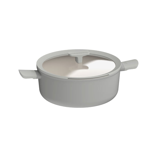 BergHOFF Covered Stockpot 28cm Moonmist - Hospitality Connect