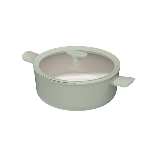 BergHOFF Covered Stockpot 28cm Sage - Hospitality Connect