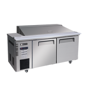 Best Top Sandwich Prep Fridge 1200mm/CUR12-2SD - Hospitality Connect