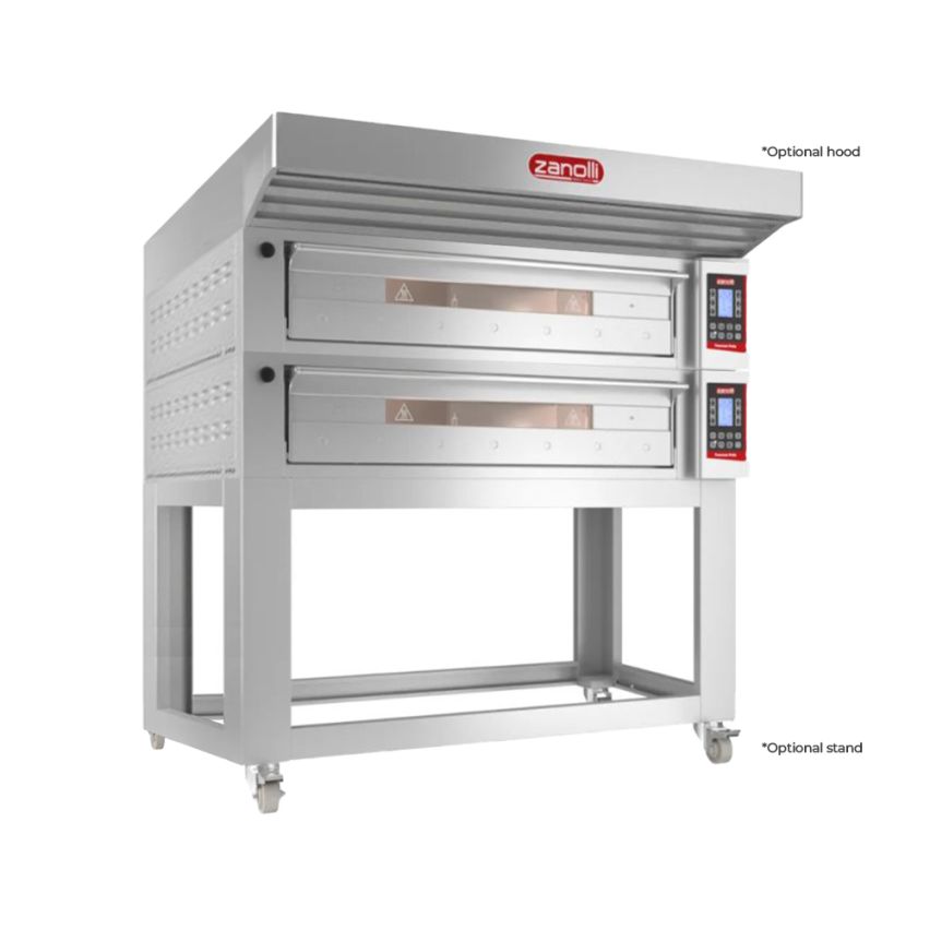 Zanolli Teorema Polis 6/MC18-2 Double Deck Bakery Oven – POM6E04A-2