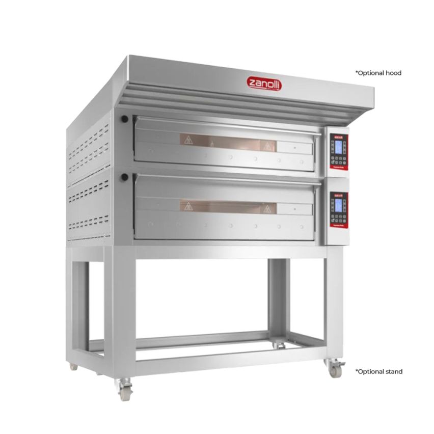 Zanolli Teorema Polis 6/MC26-1/MC18-1 Multi-height Double Deck Bakery Oven – POM6E06A-1+POM6E04A-1