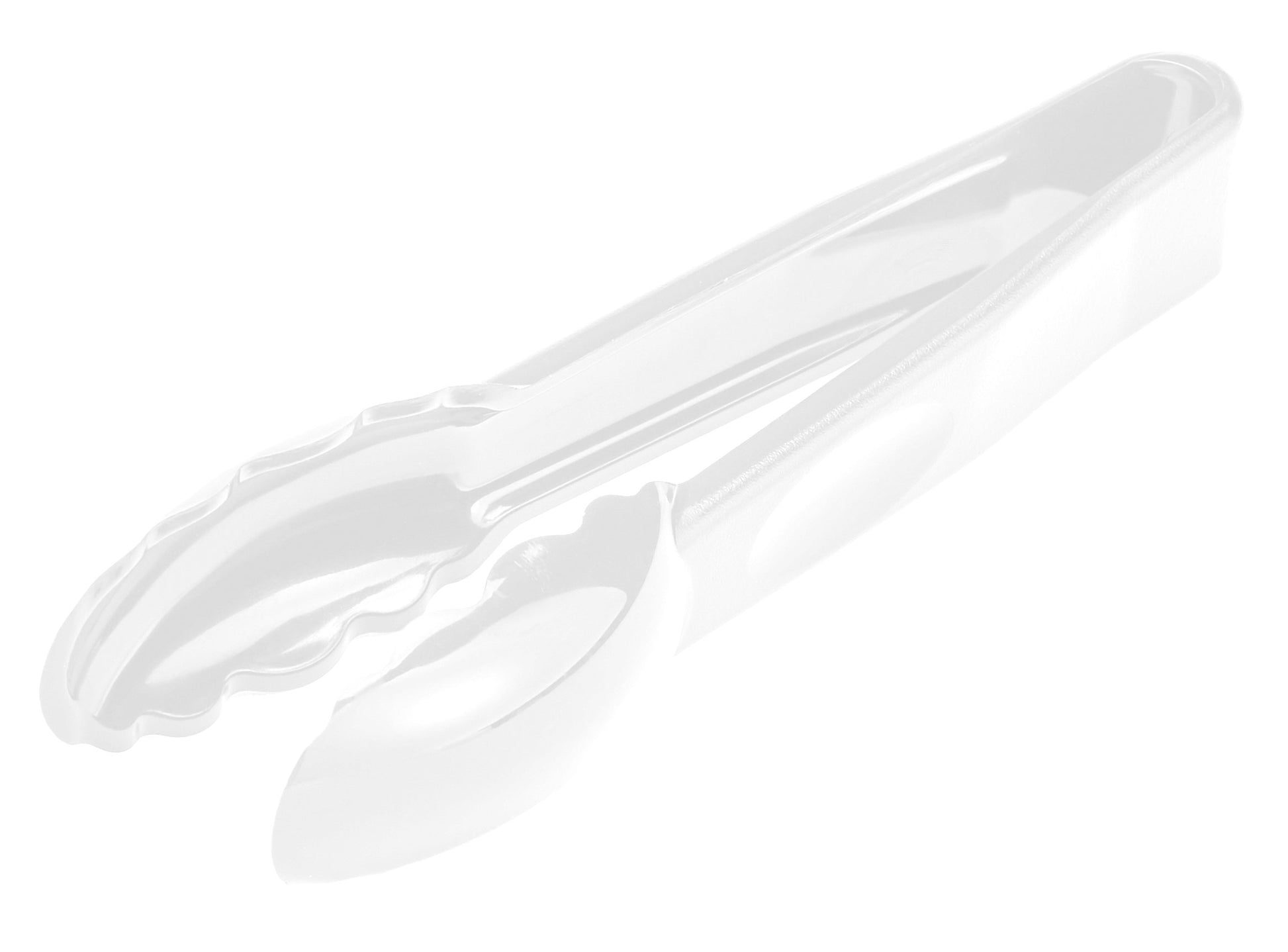 CAMBRO Scalloped Tong 15cm White Box of 12 - Hospitality Connect