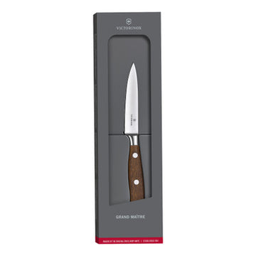 Victorinox Grand Maitre Paring Knife, Straight 10cm - Wood - Hospitality Connect