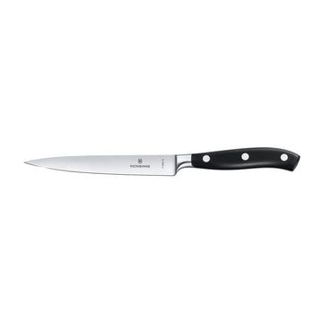 Victorinox Grand Maitre Carving Knife,Straight Edge 15cm - Black - Hospitality Connect