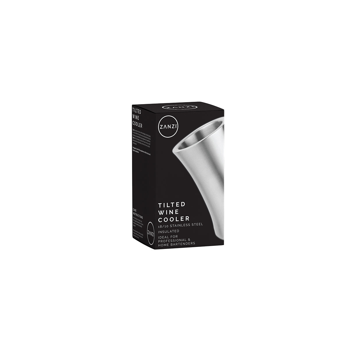 ZANZI WINE COOLER 18/10 TILTED INSULATED 2.0lt,265x165x230mm - Hospitality Connect