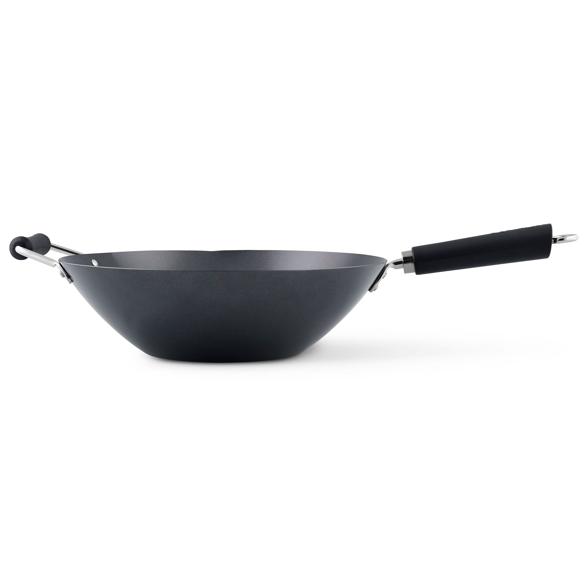 KEN HOM Non-Stick Carbon Steel Wok 31cm - Hospitality Connect