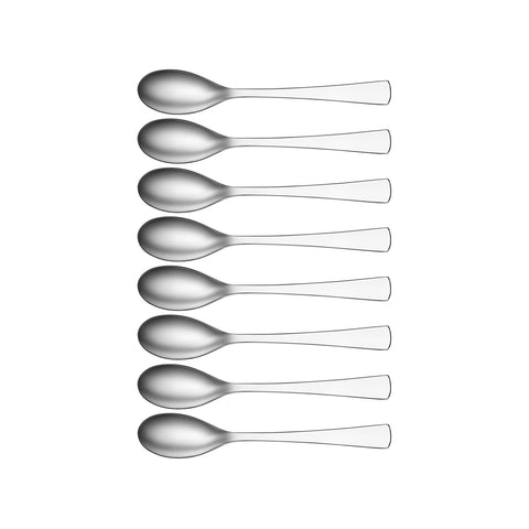 TABLEKRAFT PANAMA TEASPOON SET 8pc 18/10 143mm - Hospitality Connect