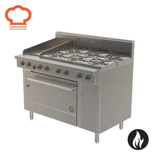 Goldstein 800 SERIES 28” (700 mm) OVEN RANGES Electric PF12G628E - Hospitality Connect