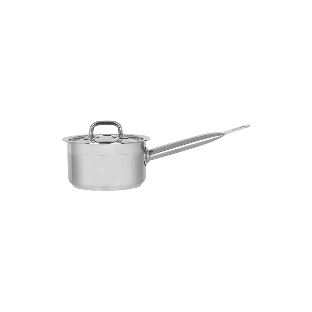 CHEF INOX PROFESSIONAL SAUCEPAN w/LID 18/10 140x80mm 1.2lt - Hospitality Connect