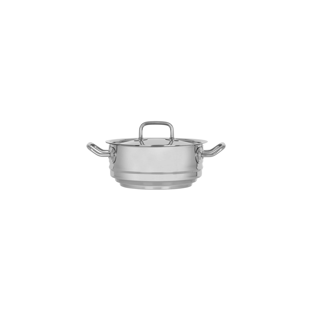 CHEF INOX PROFESSIONAL MULTIFIT STEAMER w/LID 18/10 200x95mm - Hospitality Connect