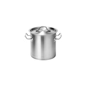 FORCE STOCK POT w/LID 320x320mm SS TRI-PLY 25lt