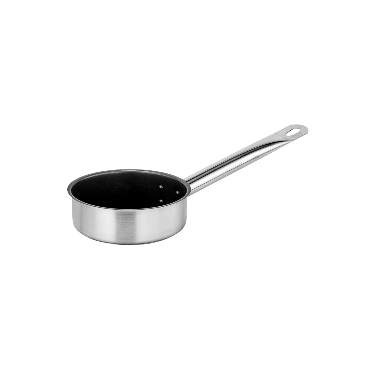 FORCE NON STICK SAUTE PAN w/LID 140x55mm SS TRI-PLY 800ml