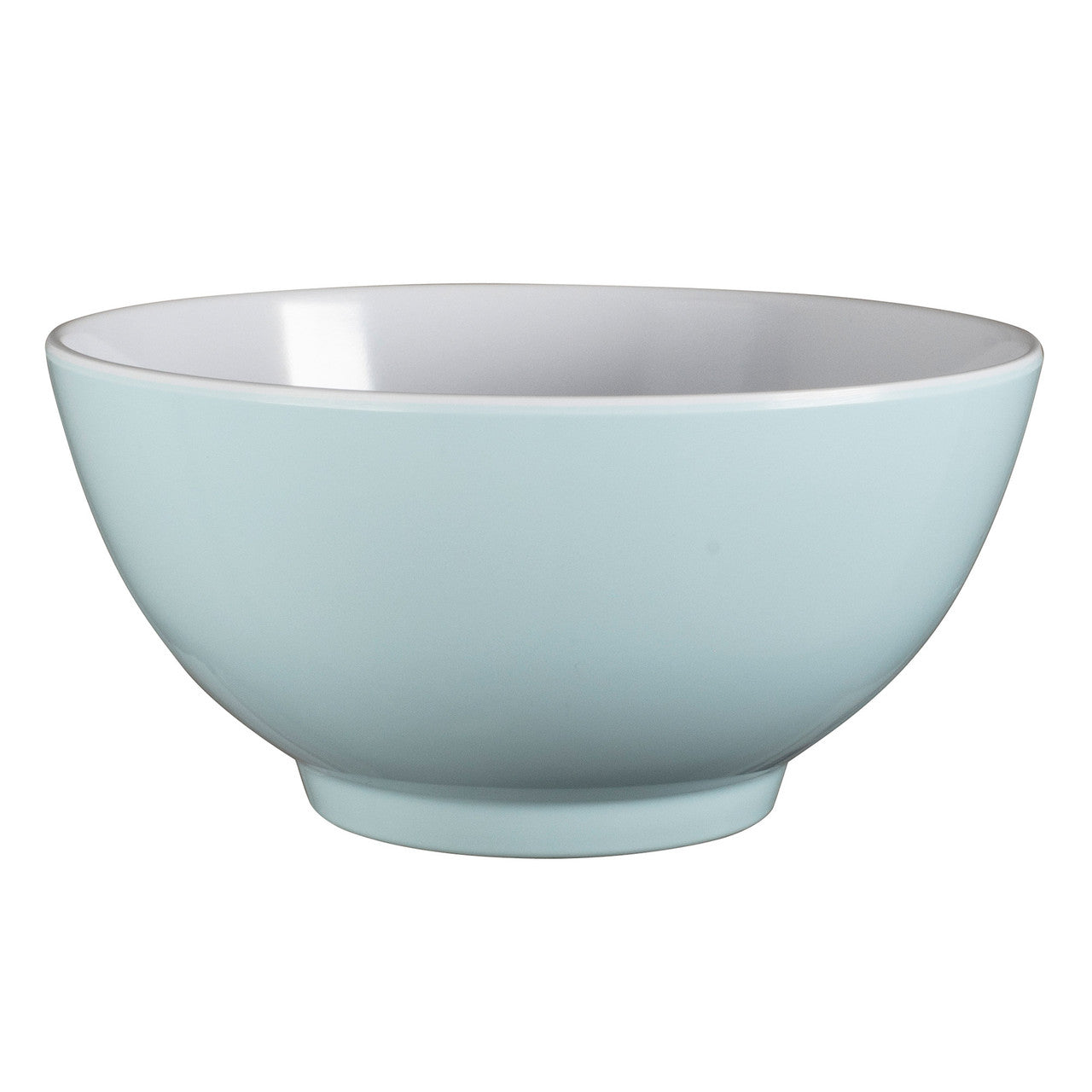 SERRONI Two-Tone Melamine Bowl, 15cm - Duck Egg Blue58065 - Hospitality Connect
