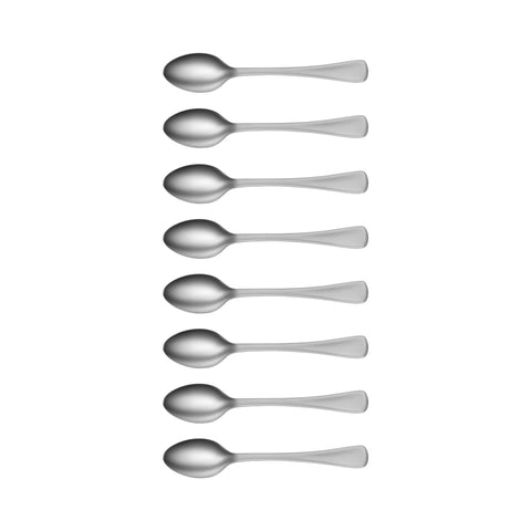 TABLEKRAFT ELITE COFFEE SPOON SET 8pc 18/10 125mm - Hospitality Connect