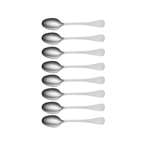 TABLEKRAFT ELITE TEASPOON SET 8pc 18/10 142mm - Hospitality Connect
