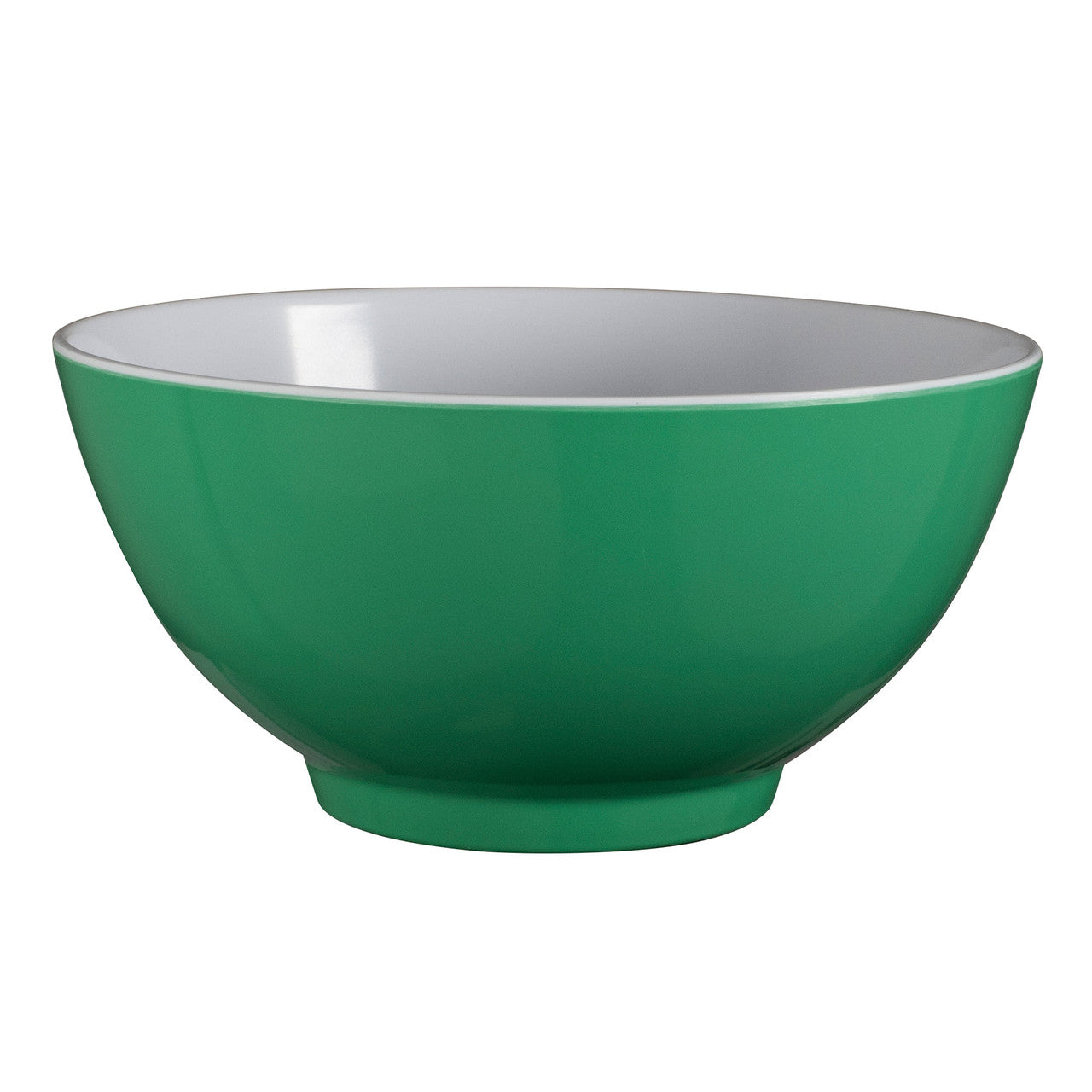 SERRONI Two-Tone Melamine Bowl, 15cm - Forest Green58066 - Hospitality Connect