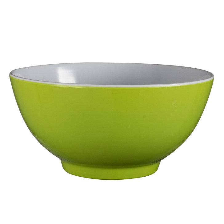 SERRONI Two-Tone Melamine Bowl, 15cm - Lime Green58068 - Hospitality Connect
