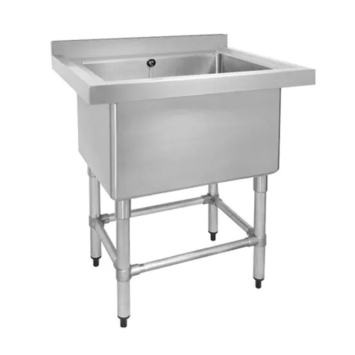 Modular Stainless Steel Single Deep Pot Sink 770-6-SSB. - Hospitality Connect