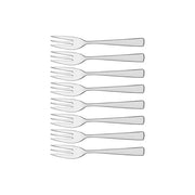 TABLEKRAFT STRAND CAKE FORK SET 8pc 18/10 147mm - Hospitality Connect