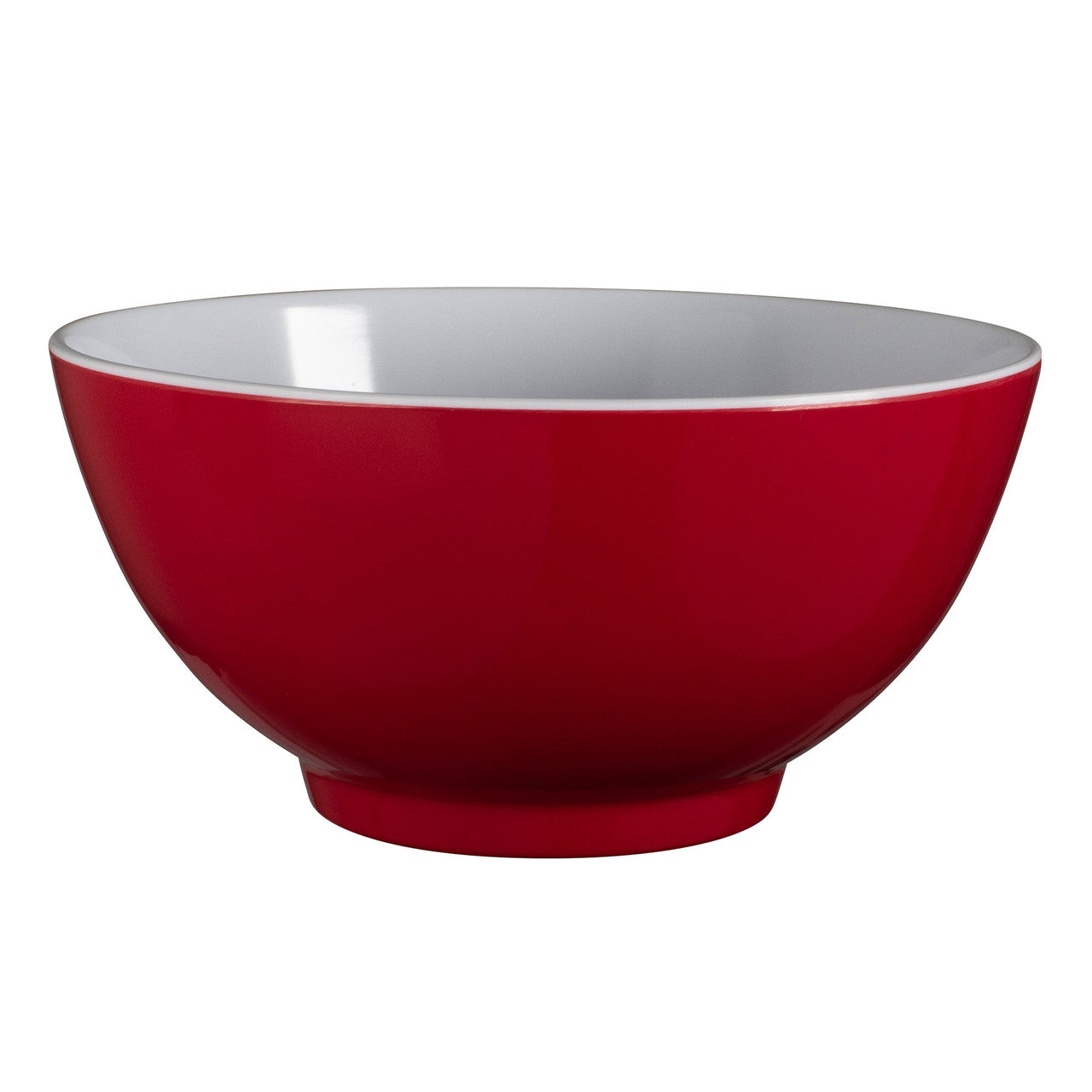 SERRONI Two-Tone Melamine Bowl, 15cm - Red 58070 - Hospitality Connect