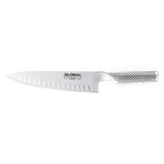 Global Cooks Knife - Fluted Blade, 20cm - Hospitality Connect